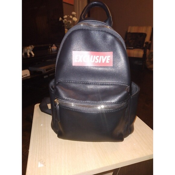 Mini Backpack Purse Fashion Backpack‎ Small Backpack Travel Bag Black - Picture 5 of 5